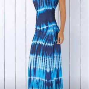 Dress blue and white